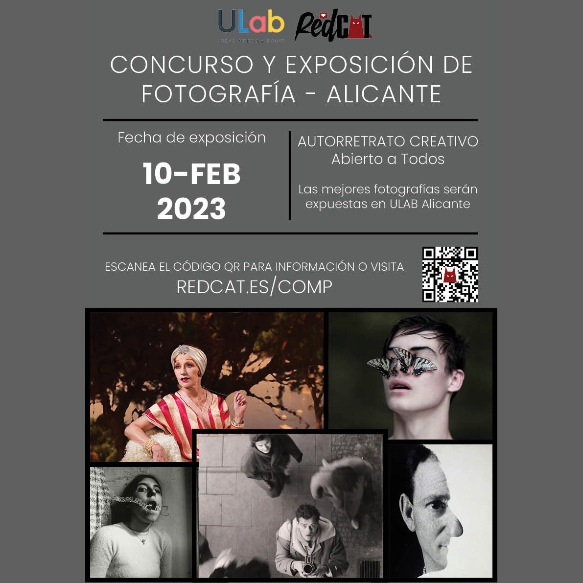 Redcat Media y Ulab presentan su primer concurso de fotografía creativa alicantina. El tema es Autorretratos