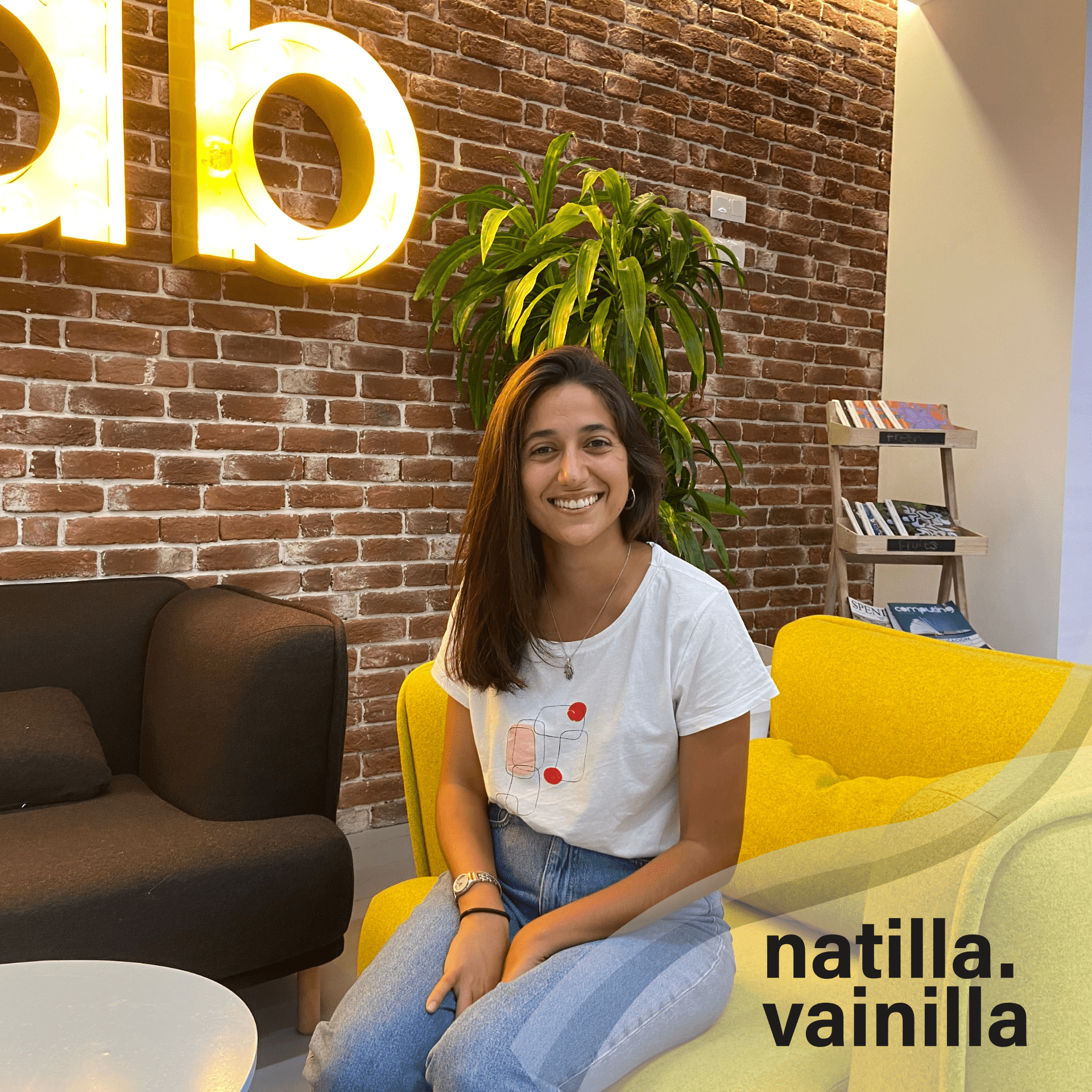 GEMMA_NATILLA_VAINILLA Gema diseñó los murales de ULab